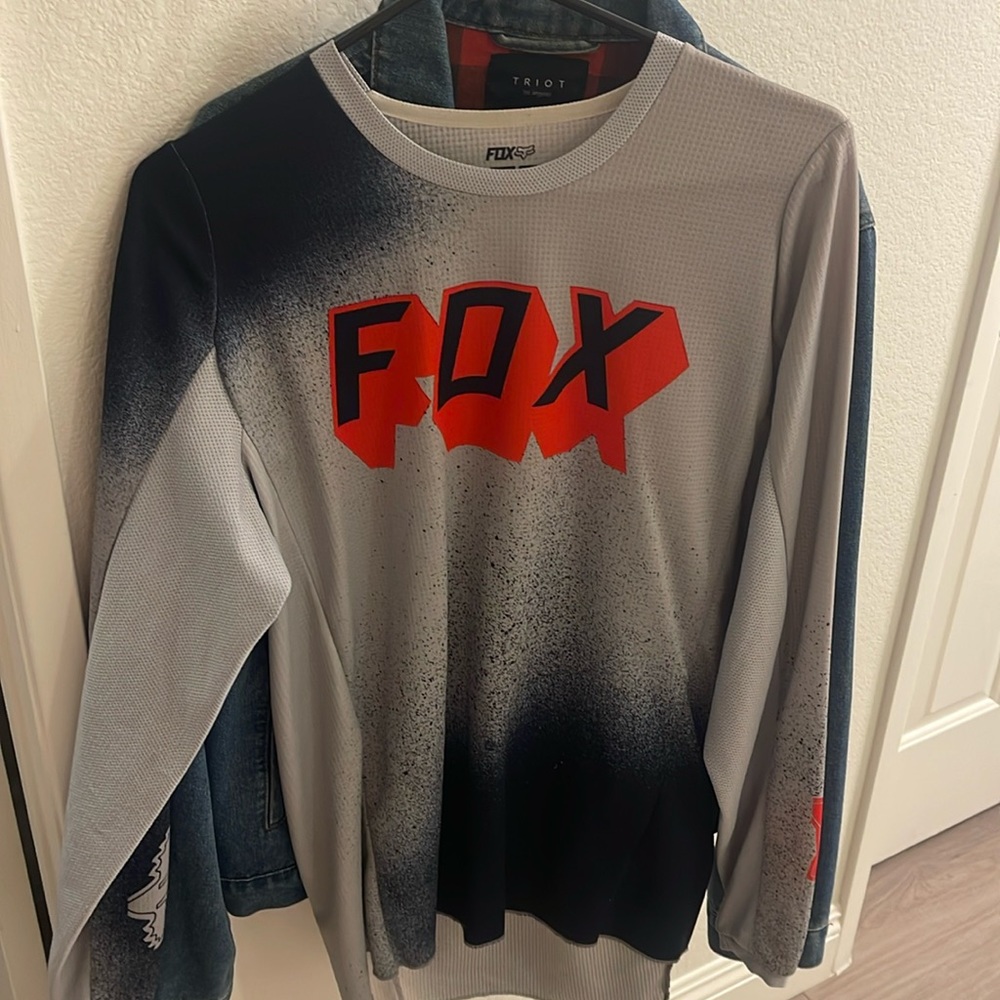 Fox riding shirt jersey size medium